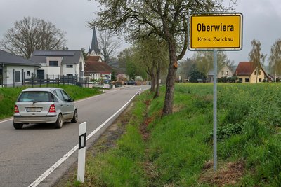 Oberwiera ist mit rund 1000 Einwohnern die zweitkleinste Gemeinde im Landkreis Zwickau.
