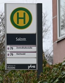 Beispiel Schloßberg: Aus "Pentahotel" wird "Salzstraße". 