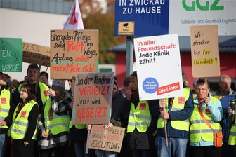 16,5 Prozent mehr Lohn: Verdi und Zwickauer Heinrich-Braun-Klinikum einigen sich im Tarifstreit - Der Tarifstreit am Zwickauer Heinrich-Braun-Klinikum ist beigelegt. Einen zweiten Streik wird es zunächst nicht geben.