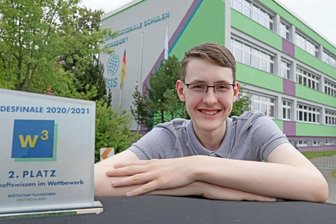 16-jähriger Reinsdorfer beim bundesweiten Wissenstest ganz vorn dabei - Dominik Orth holte den zweiten Platz in einem bundesweiten Wissens-Wettbewerb.