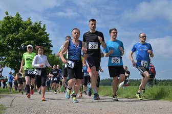 16. Lauftag: Im Juni geht es wieder durch den Oelsnitzer Wald - Im vergangenen Jahr machten sich die Läufer bei bestem Frühsommerwetter auf den Weg.