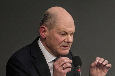 Packt den Stier bei den Hörnern: Bundeskanzler Olaf Scholz legt seinen Standpunkt zur Taurus-Debatte klar dar.