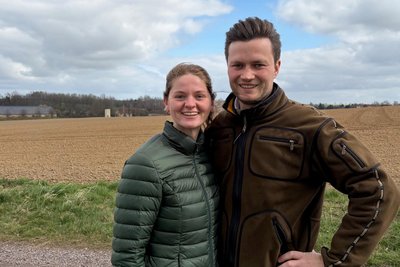 Luise und Leopold von Posern aus Hirschfeld wollen nahe Reinsberg einen Bestattungswald einrichten.