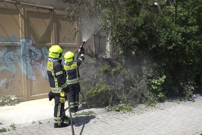 Feuerwehr und Polizei waren im Einsatz.