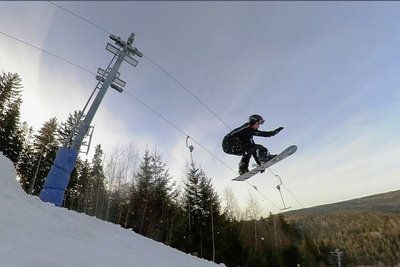 Große Sprünge sollen im Winter im Skigebiet an den Erlbacher Kegelbergen möglich sein.