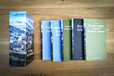 Neben dem 5. Einzelband „Zu Hause im Erzgebirge“ erscheint die Reihe auch im Schuber.