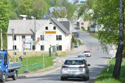 Die B 101 in Mittelsaida wird bald komplett erneuert.
