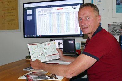Hält die organisatorischen Fäden in der Hand: Norbert Vogler.