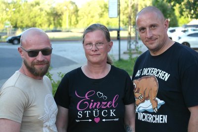 Gehören zum Vorstand des Funkclubs: Heinz Beckmann, Simone und Mirco Richter (v. l.).
