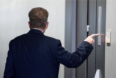Auf dem Weg nach oben: Hans-Georg Maaßen, noch Präsident des Bundesamtes für Verfassungsschutz, wird künftig Staatssekretär im Bundesinnenministerium.