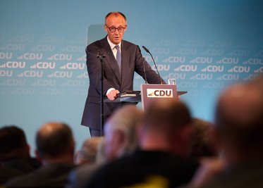 "Deutschland hat die Kraft für einen neuen Aufbruch", betont Bundeskanzler Friedrich Merz (CDU).