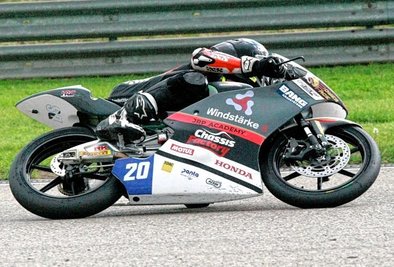Die Läufe 3 und 4 des Northern-Talent-Cups auf dem Sachsenring waren für Dustin Schneider nicht einfach.
