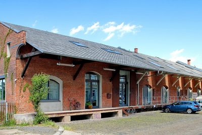 So, wie dieser umgebaute Güterbahnhof in Leipzig Plagwitz, könnte der Altendorfer Güterbahnhof einmal aussehen.