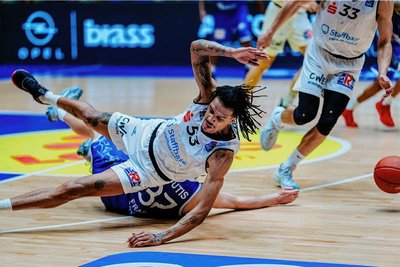 Kevin Yebo gehörte zuletzt meist zu den besten Spielern der Niners. Auch er konnte die Niederlage in Frankfurt aber nicht verhindern. 