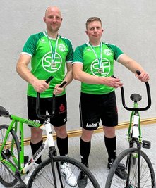 Haben eine starke Oberliga-Saison gespielt: Robby Hupfer (links) und André Haase (rechts).