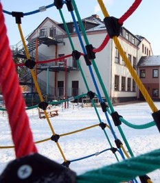 Kletternetz Bernsdorfer Schule