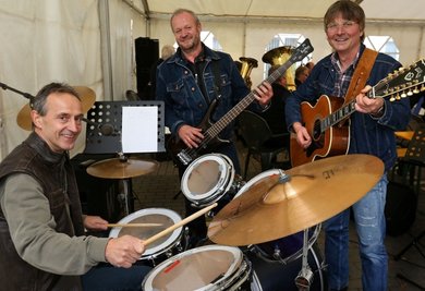 Ulrich Hummel, Jürgen Speck und Steffen Förster 