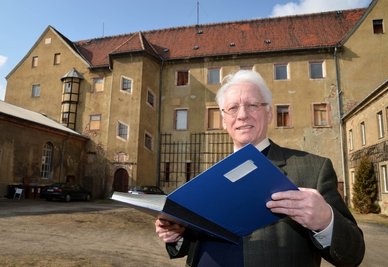 Thomas Eulenberger ist erleichtert, dass er die Verantwortung für das Schloss abgeben kann.