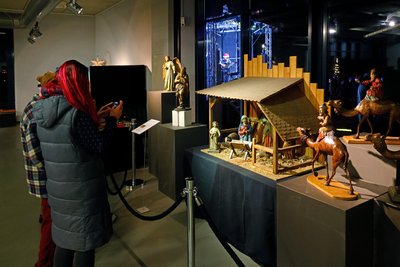 Im Palais ist aktuell noch die Sonderausstellung mit den „Weihnachtsschätzen“ zu sehen.