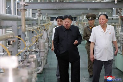 Kim möchte das Atomprogramm des Landes "exponentiell" ausbauen. (Archivfoto)