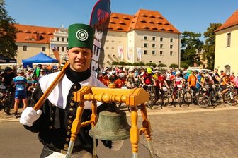 168 Radler beim Freiberger Fahrrad-Zickzack - 168 Teilnehmer groß war das Starterfeld zur achten Auflage des Fahrrad-Zickzacks.