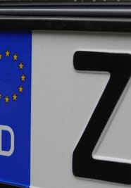 Z im Kennzeichen: Eigentlich ist es ganz banal. 