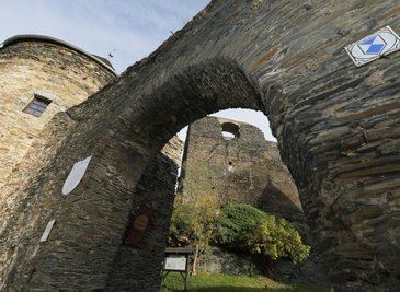 Bis Mai soll die Sanierung der Burgruine Elsterberg beendet sein. 