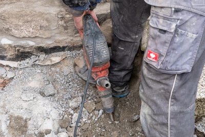 Hier soll bald eine Wärmepumpe eingebaut werden.