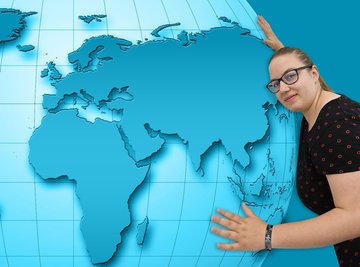 Annika Ruß (21) Tanna. Beste Auszubildene 2021 bei Sachsens Vermessungstechnikern