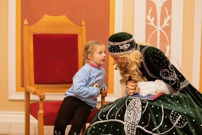 Christkindl Laura Müller hat die Schau schon besucht.