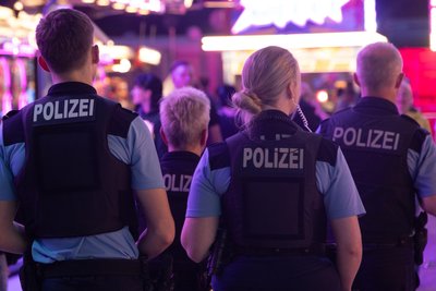Die Polizei setzt bei der Annaberger Kät auch auf tägliche Präsenz.