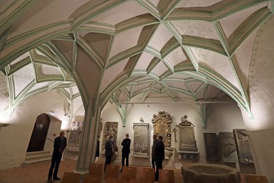 Der Kreuzgang mit der Schönleb'schen Kapelle.