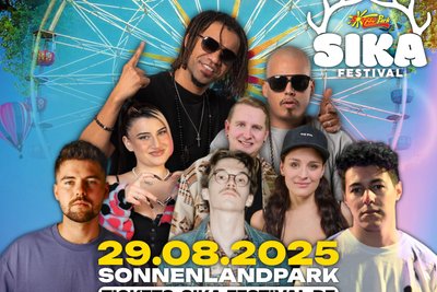 Die teilnehmenden Künstler beim Sika-Festival auf einen Blick.