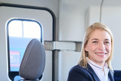 Soll neue Vorstandsvorsitzende der Deutschen Bahn werden: Evelyn Palla, derzeit Bahn-Regionalverkehrsvorständin.