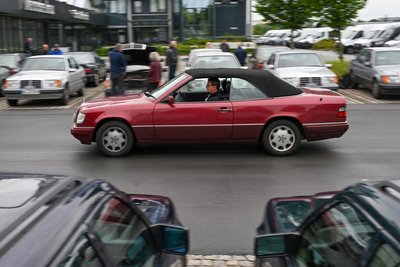 Rund 120 Fahrzeuge des Klassikers sind in Chemnitz zu Gast.