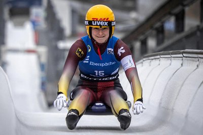 Melina Fischer, 19 Jahre alt, fährt für den ESV Lok Zwickau.