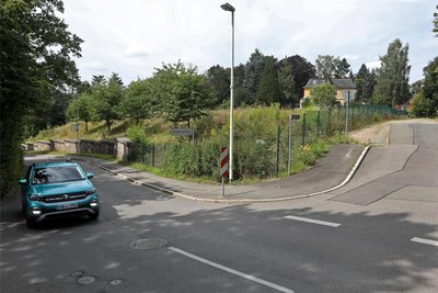 Das Grundstück an der Egghalde will die Stadt Glauchau erneut verkaufen.