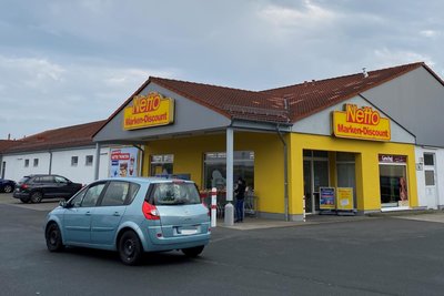 Der Netto-Markt an der Thomas-Müntzer-Siedlung in Hainichen schließt wegen Umbaus für einige Tage.