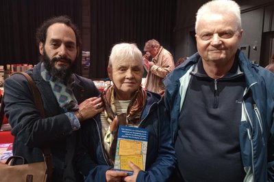 Haben jahrelang geforscht und recherchiert: Enrico Hilbert, Gabriele und Bertram Seidel, Herausgeber eines Bandes über jüdischen Widerstand und Verweigerung während der NS-Zeit in Sachsen.