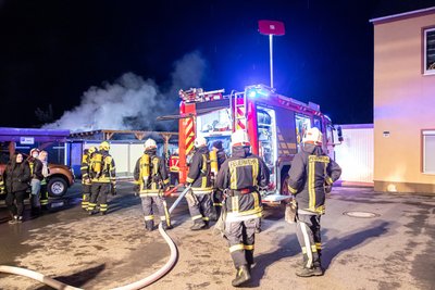Die Brandursache ist bisher unklar. 