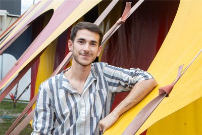 Giuseppe Militello (21) ist seit einem Jahr beim Zirkus Probst. Bald will er wieder selbst in die Manege.