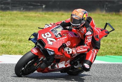 Jonas Folger vergangenes Wochenende beim Grand Prix in Mugello, wo der Bayer abgeschlagen Rang 19 belegte.