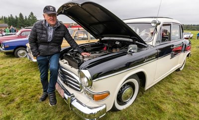 Ein echter Blickfang war Hartmut Brunners P 240 Sachsenring aus dem Jahr 1957.