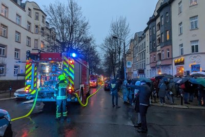 Die Feuerwehr rückte am Nachmittag zu einem Wohnungsbrand an.