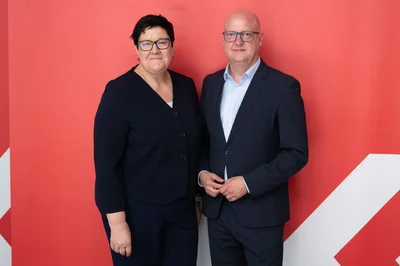 Sachsens SPD mit ihren Vorsitzenden Kathrin Michel und Henning Homann will auf einem Parteitag vor allem über Bildung und Reformen debattieren (Archivbild). 