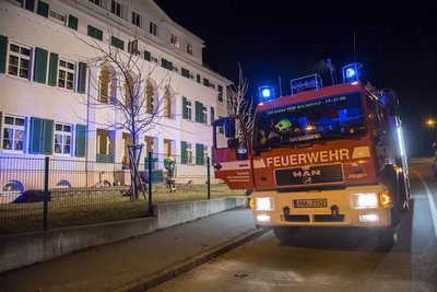 In Annaberg-Buchholz geriet auf einem Balkon Möbel in Brand - offenbar durch einen unsachgemäß abgeschossenen Feuerwerkskörper.