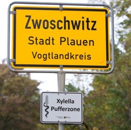 Schilder wie dieses hatten auf die Sperrzone hingewiesen.