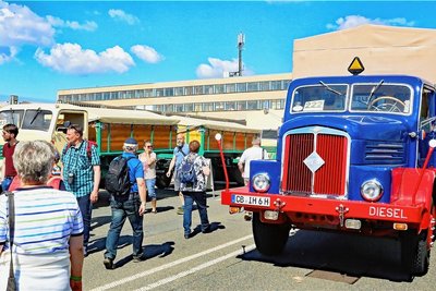 Zum jüngsten Oldtimertreffen im Mai dieses Jahres waren 12.500 Besucher nach Werdau geströmt.
