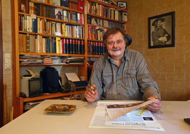 Geschichten waren sein Leben: Buchhändler und Autor Rainer Klis ist am Samstag gestorben. 