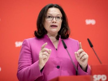 SPD-Parteivorsitzende Andrea Nahles